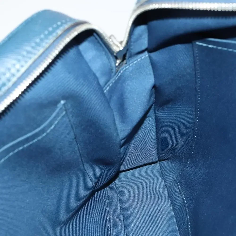Louis Vuitton Taiga Porte Documents Voyage PM Bag Blue
